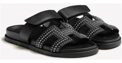 women's hermes chypre sandals|Hermes sandals women black.